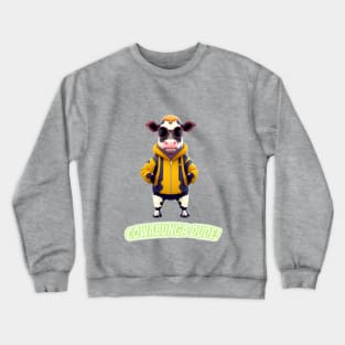 Cowabunga Dude Original Crewneck Sweatshirt